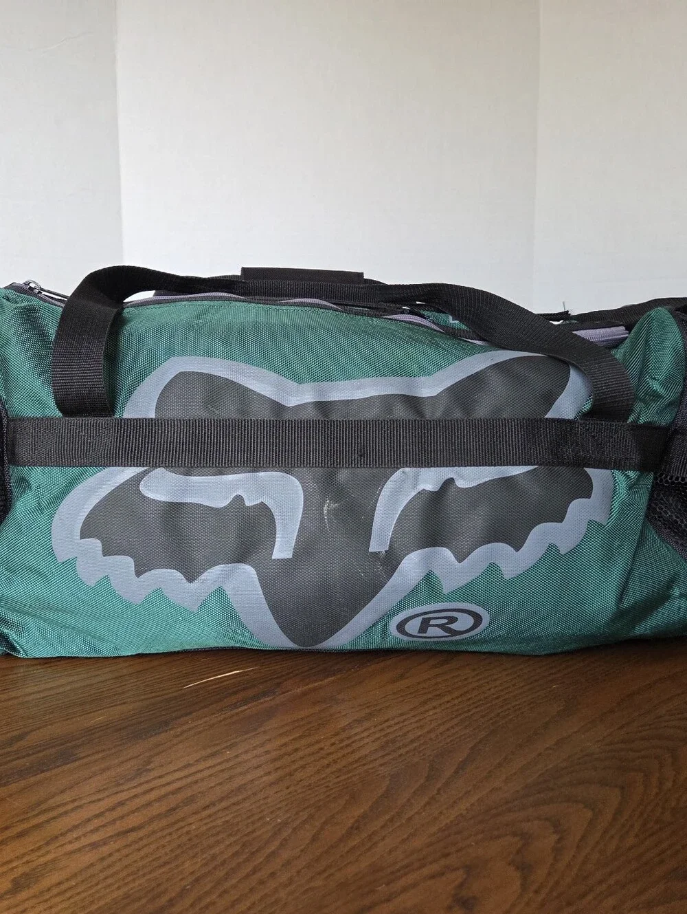 Fox Racing Gear Duffle Bag Lrg Green “Riders with Soul” Dirt Bike Motocross EUC